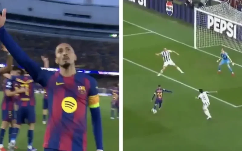 رافينيا يتألق بهدف مبكر ويامال يصنع الفارق في مواجهة ملعب الكامب نو